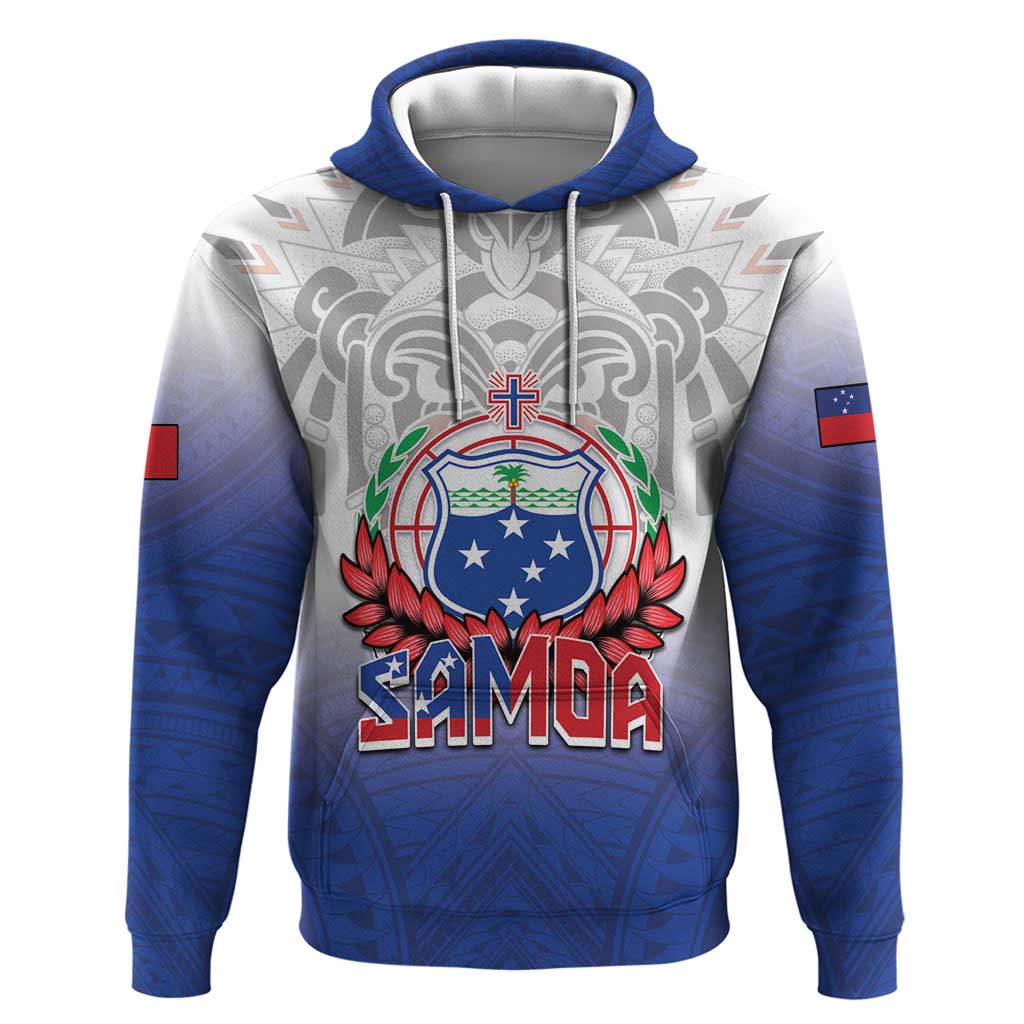 Custom Samoa Rugby 2024 Pacific Hoodie Go Manu Samoa
