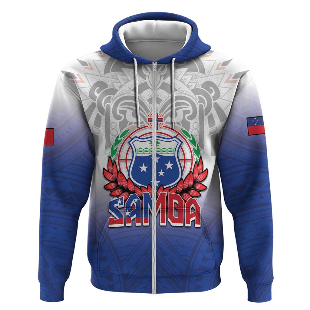 Custom Samoa Rugby 2024 Pacific Hoodie Go Manu Samoa