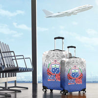 Samoa Rugby 2024 Pacific Luggage Cover Go Manu Samoa