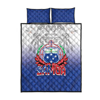 Samoa Rugby 2024 Pacific Quilt Bed Set Go Manu Samoa