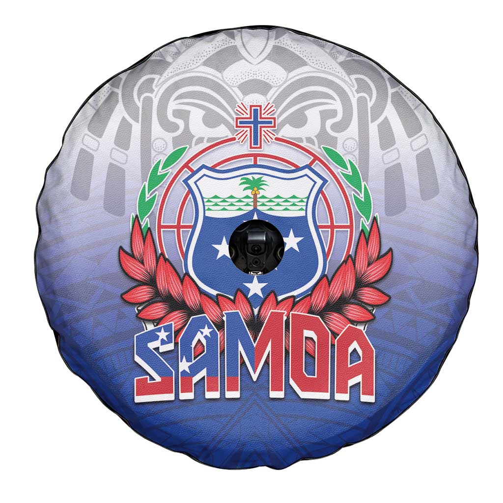 Samoa Rugby 2024 Pacific Spare Tire Cover Go Manu Samoa