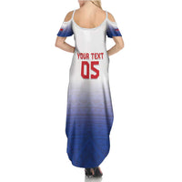 Custom Samoa Rugby 2024 Pacific Summer Maxi Dress Go Manu Samoa LT05 - Polynesian Pride
