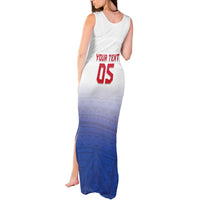 Custom Samoa Rugby 2024 Pacific Tank Maxi Dress Go Manu Samoa LT05 - Polynesian Pride