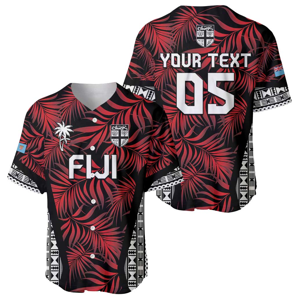 Custom Flying Fijians Rugby 2024 Pacific Baseball Jersey Go Fiji LT05 - Polynesian Pride