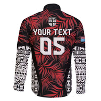 Custom Flying Fijians Rugby 2024 Pacific Family Matching Short Sleeve Bodycon Dress and Hawaiian Shirt Go Fiji LT05 - Polynesian Pride
