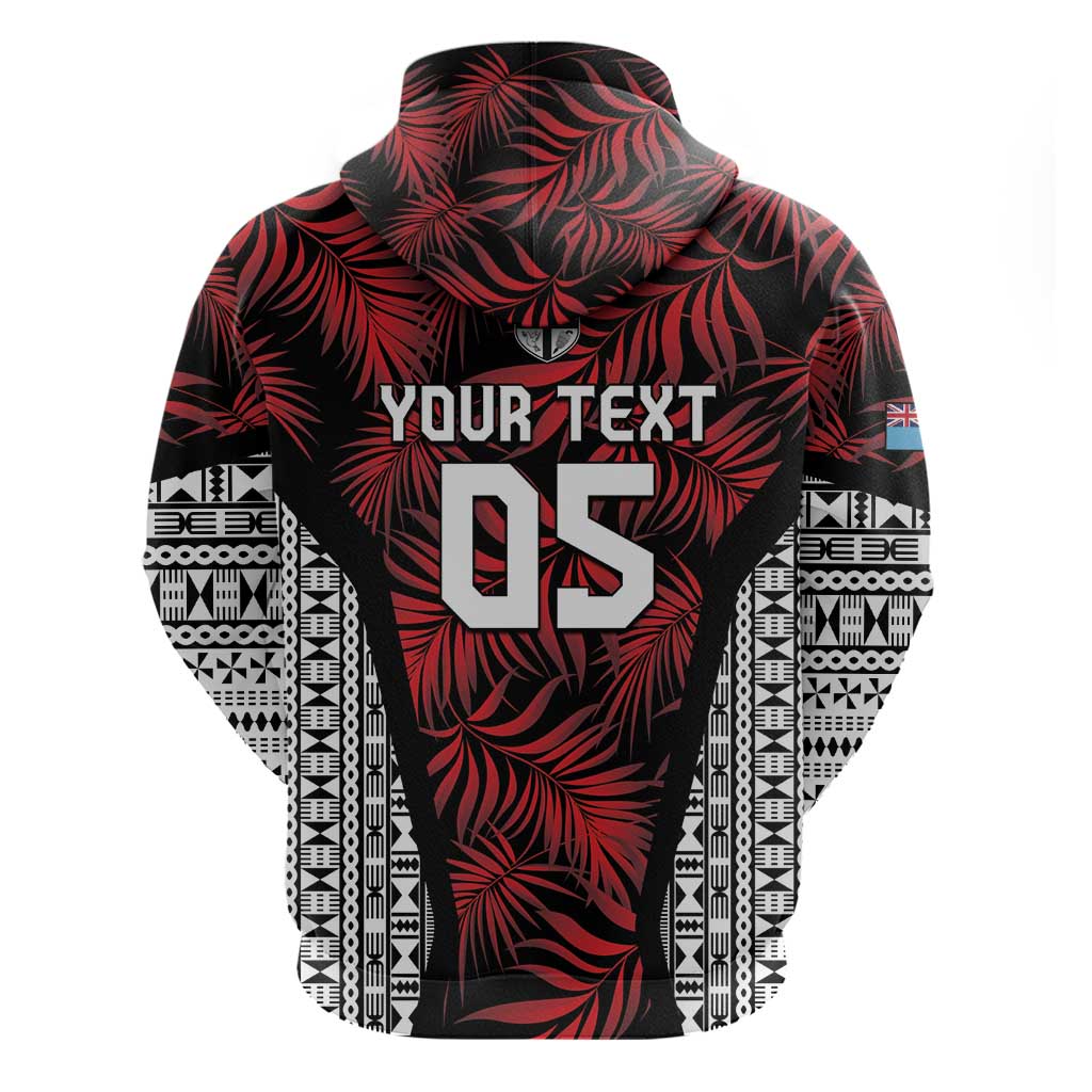 Custom Flying Fijians Rugby 2024 Pacific Hoodie Go Fiji LT05 - Polynesian Pride