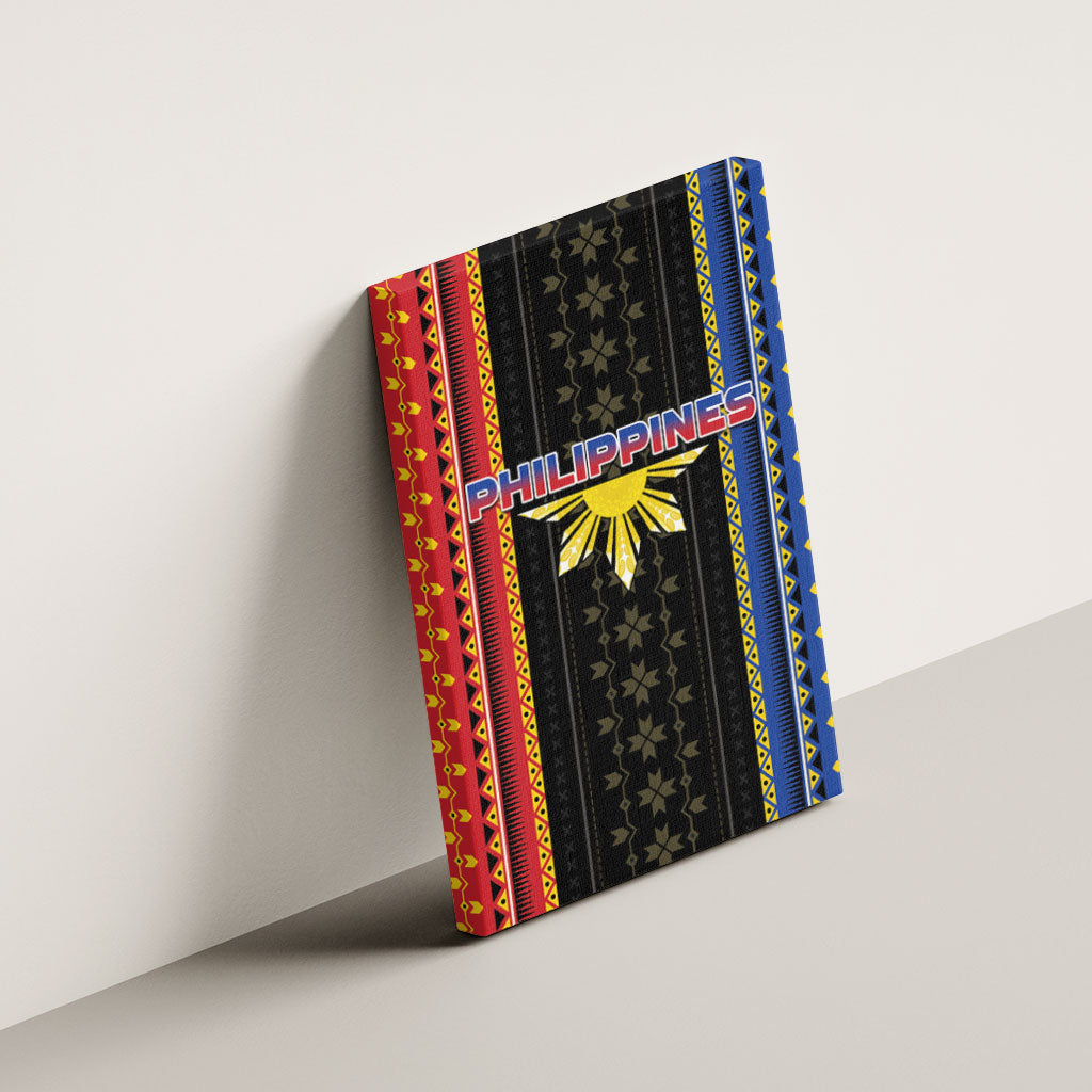 Philippines Filipinos Canvas Wall Art Igorot Tribal Inspiration Pattern Style