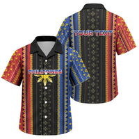 Personalised Philippines Filipinos Family Matching Tank Maxi Dress and Hawaiian Shirt Igorot Tribal Inspiration Pattern Style