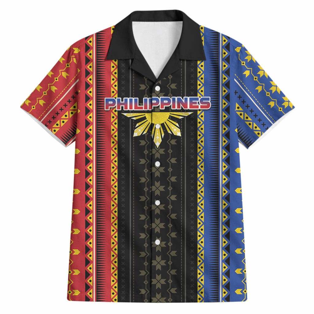Personalised Philippines Filipinos Hawaiian Shirt Igorot Tribal Inspiration Pattern Style