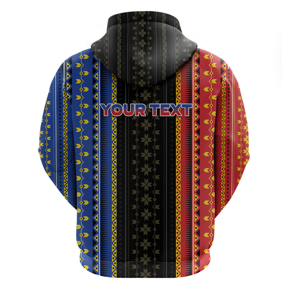 Personalised Philippines Filipinos Hoodie Igorot Tribal Inspiration Pattern Style