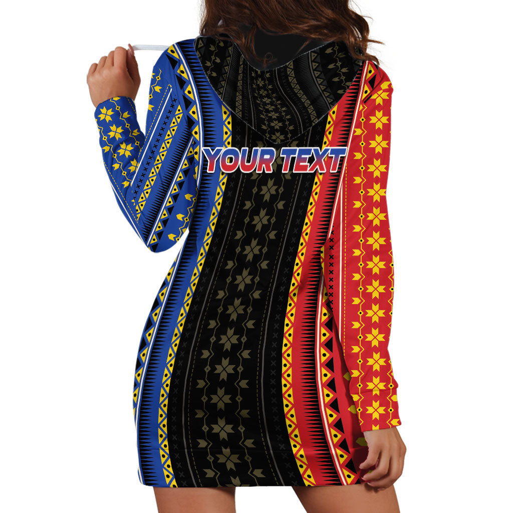 Personalised Philippines Filipinos Hoodie Dress Igorot Tribal Inspiration Pattern Style