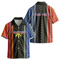 Personalised Philippines Filipinos Kid Hawaiian Shirt Igorot Tribal Inspiration Pattern Style
