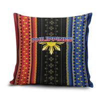 Philippines Filipinos Pillow Cover Igorot Tribal Inspiration Pattern Style
