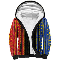 Personalised Philippines Filipinos Sherpa Hoodie Igorot Tribal Inspiration Pattern Style