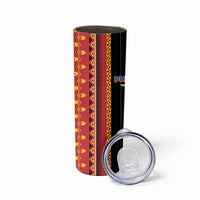 Philippines Filipinos Skinny Tumbler Igorot Tribal Inspiration Pattern Style