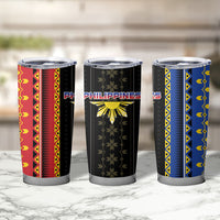 Philippines Filipinos Tumbler Cup Igorot Tribal Inspiration Pattern Style