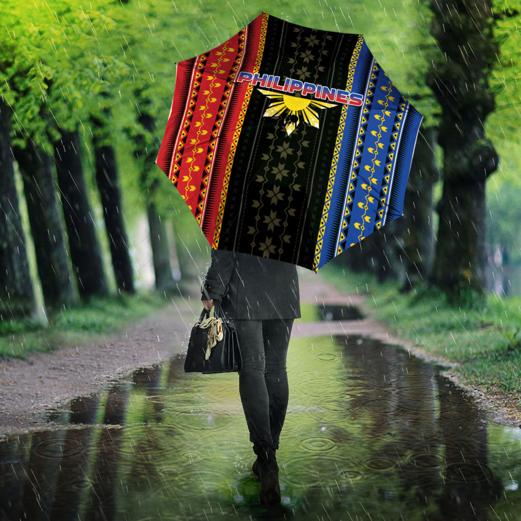 Philippines Filipinos Umbrella Igorot Tribal Inspiration Pattern Style