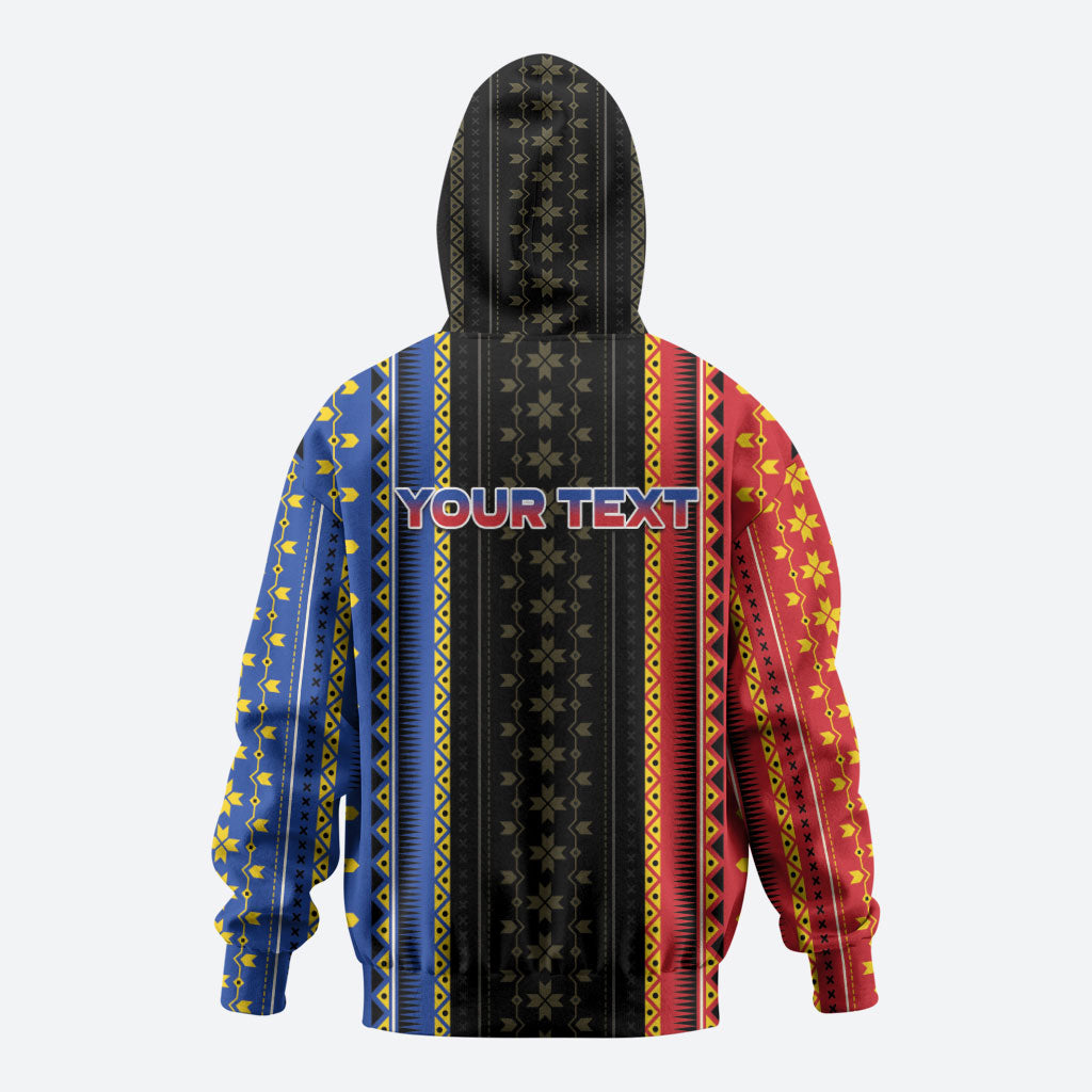 Personalised Philippines Filipinos Zip Hoodie Igorot Tribal Inspiration Pattern Style