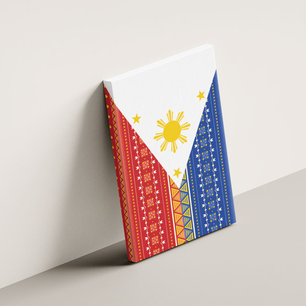 Philippines Sun Canvas Wall Art Igorot Tribal Inspiration