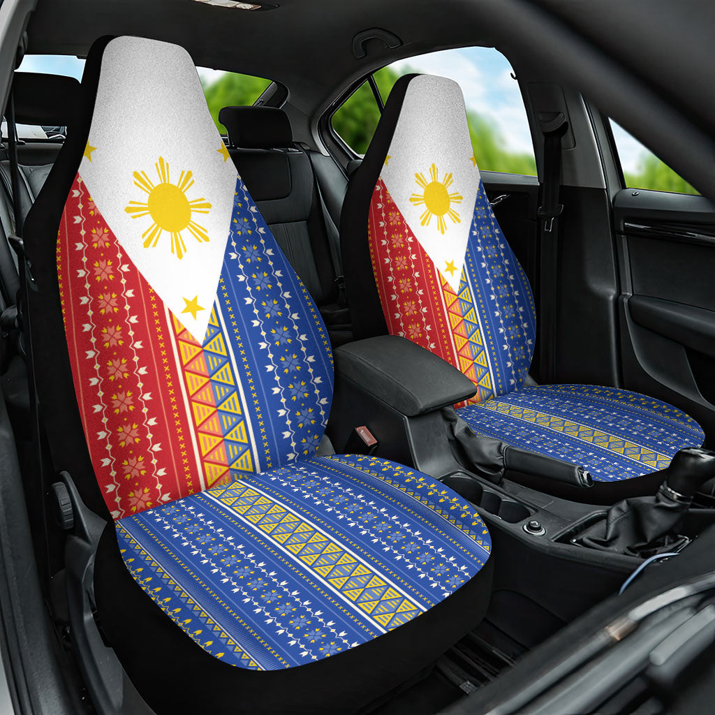 Philippines Sun Car Seat Cover Igorot Tribal Inspiration
