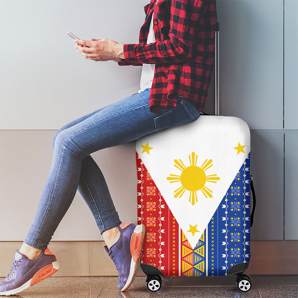 Philippines Sun Luggage Cover Igorot Tribal Inspiration