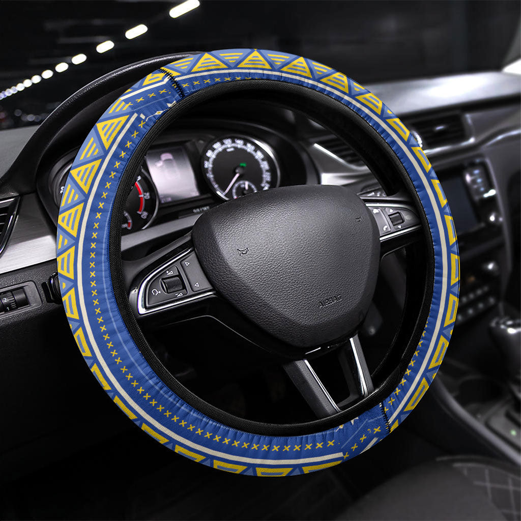 Philippines Sun Steering Wheel Cover Igorot Tribal Inspiration
