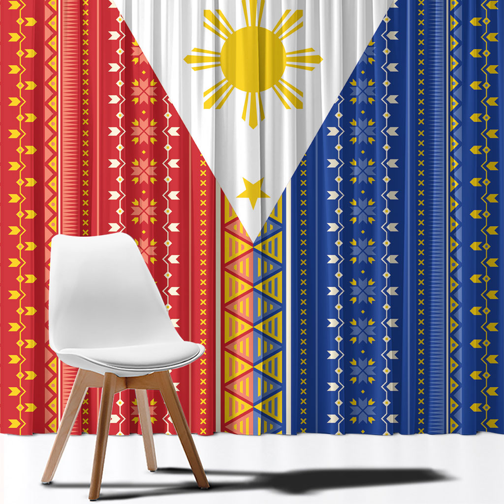 Philippines Sun Window Curtain Igorot Tribal Inspiration