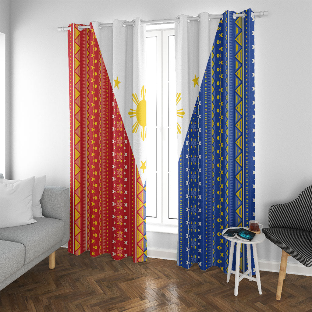 Philippines Sun Window Curtain Igorot Tribal Inspiration