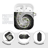 Piko Hawaii AirPods Case Polynesian Pattern With Maile Pikake Honohono Lei