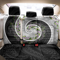 Piko Hawaii Back Car Seat Cover Polynesian Pattern With Maile Pikake Honohono Lei