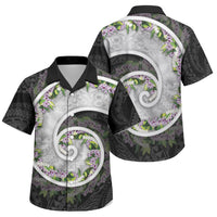 Piko Hawaii Family Matching Mermaid Dress and Hawaiian Shirt Polynesian Pattern With Maile Pikake Honohono Lei
