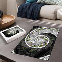 Piko Hawaii Puzzle Polynesian Pattern With Maile Pikake Honohono Lei