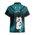 Personalized New Zealand Hawaiian Shirt Manaia Maori Pattern With Turquoise Fern LT05 - Polynesian Pride