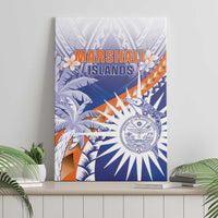 Marshall Islands Manit Day Canvas Wall Art Polynesian Tribal Tattoo Tropical Style