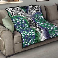 New Zealand Warrior Quilt Maori Tribal Pattern