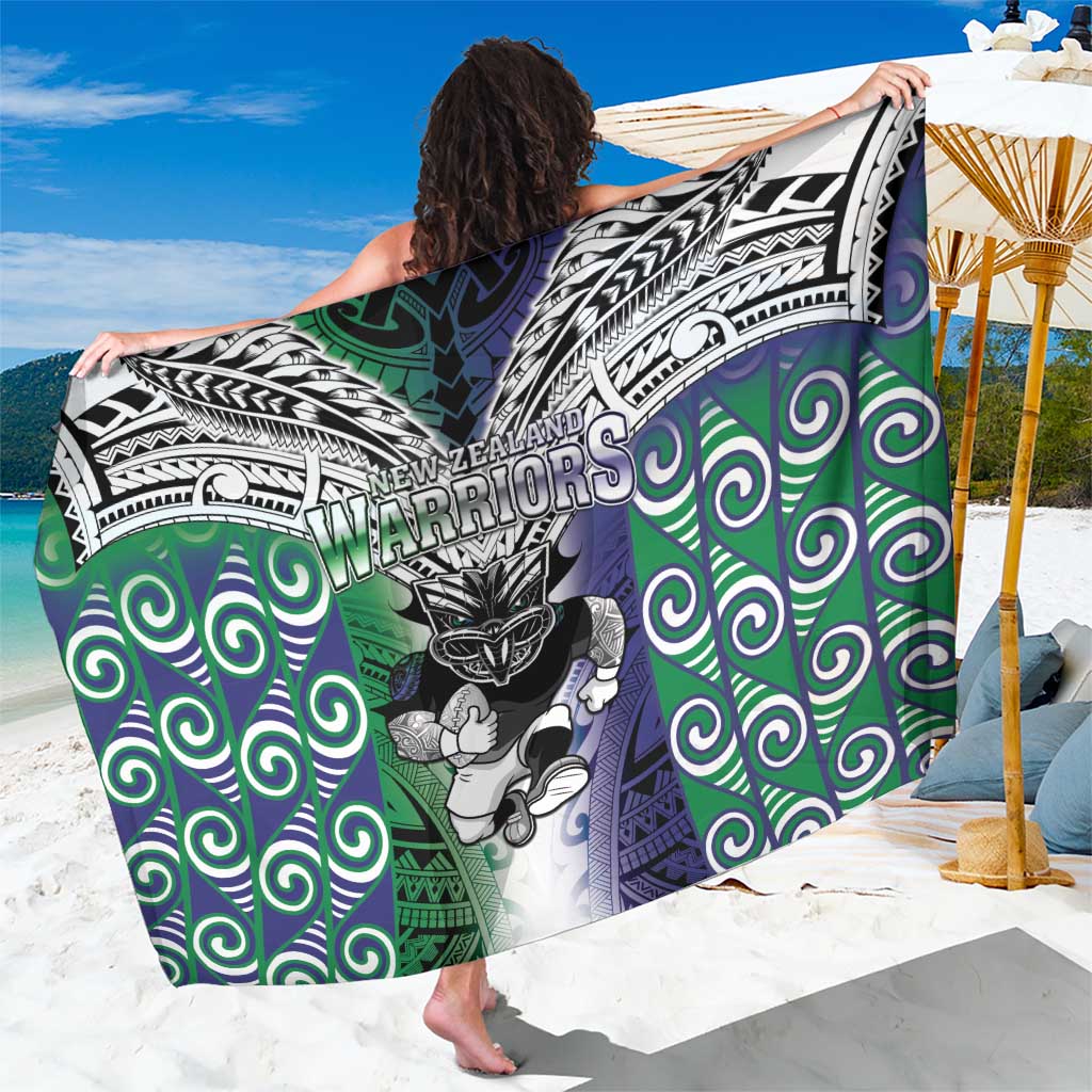 New Zealand Warrior Sarong Maori Tribal Pattern LT05 One Size 44 x 66 inches Green - Polynesian Pride