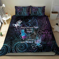 Suicide Awareness Bedding Set You Are Not Alone - Polynesian Pride