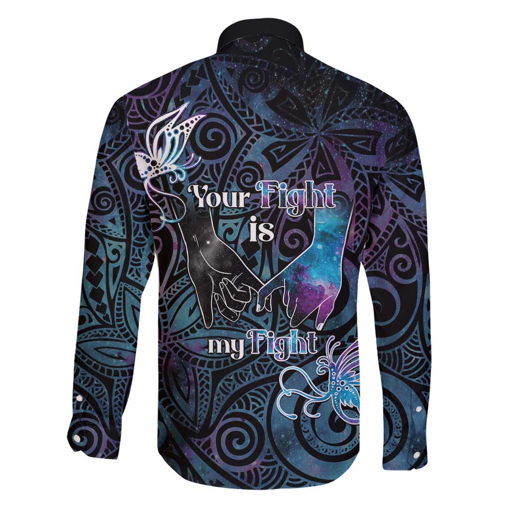 Suicide Awareness Family Matching Puletasi and Hawaiian Shirt You Are Not Alone - Polynesian Pride