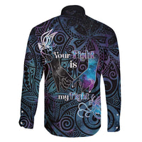 Suicide Awareness Family Matching Tank Maxi Dress and Hawaiian Shirt You Are Not Alone - Polynesian Pride