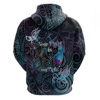 Suicide Awareness Hoodie You Are Not Alone - Polynesian Pride