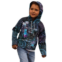 Suicide Awareness Kid Hoodie You Are Not Alone - Polynesian Pride