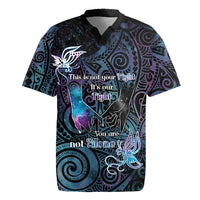 Suicide Awareness Rugby Jersey You Are Not Alone - Polynesian Pride