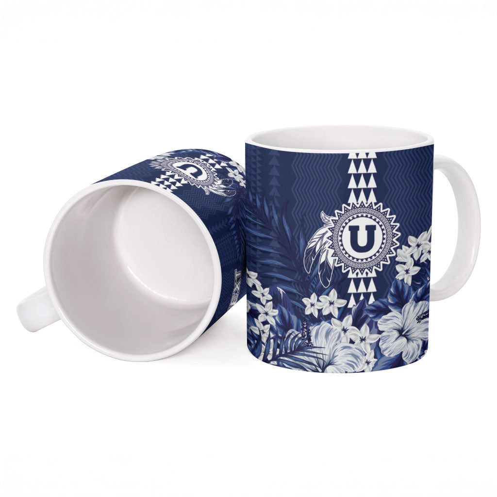 Personalized Utah State Ceramic Mug Polynesian Style