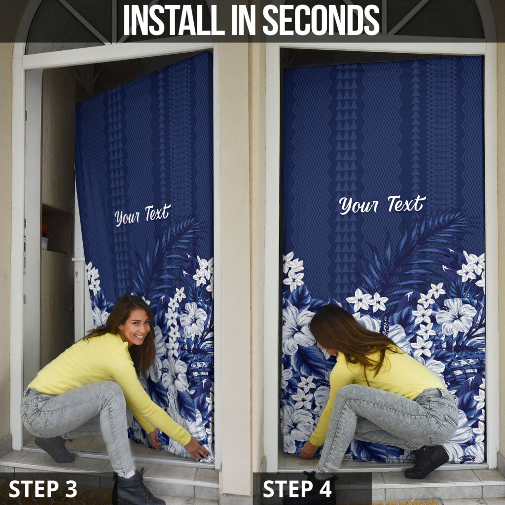 Personalized Utah State Door Cover Polynesian Style