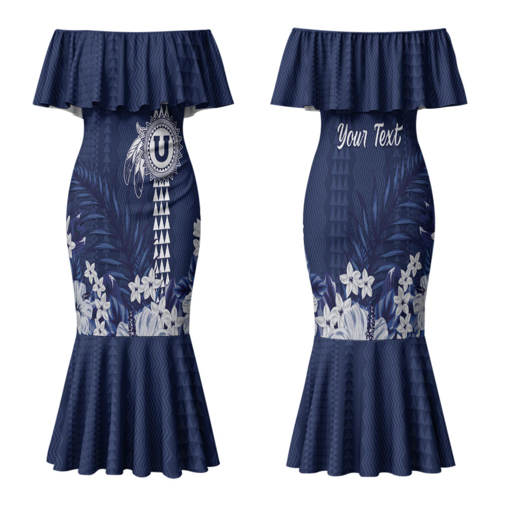 Personalized Utah State Family Matching Mermaid Dress and Hawaiian Shirt Polynesian Style