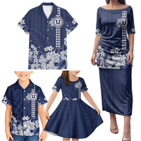 Personalized Utah State Family Matching Puletasi and Hawaiian Shirt Polynesian Style