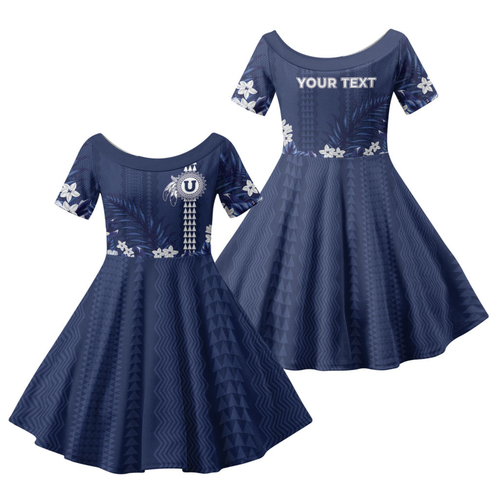 Personalized Utah State Family Matching Puletasi and Hawaiian Shirt Polynesian Style
