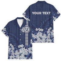 Personalized Utah State Family Matching Short Sleeve Bodycon Dress and Hawaiian Shirt Polynesian Style