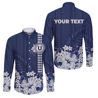 Personalized Utah State Family Matching Short Sleeve Bodycon Dress and Hawaiian Shirt Polynesian Style