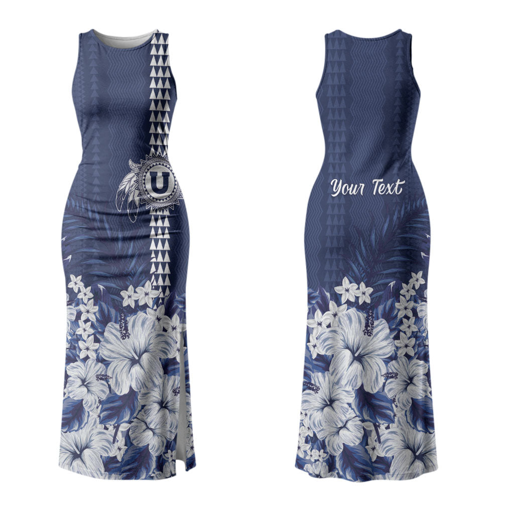 Personalized Utah State Family Matching Tank Maxi Dress and Hawaiian Shirt Polynesian Style